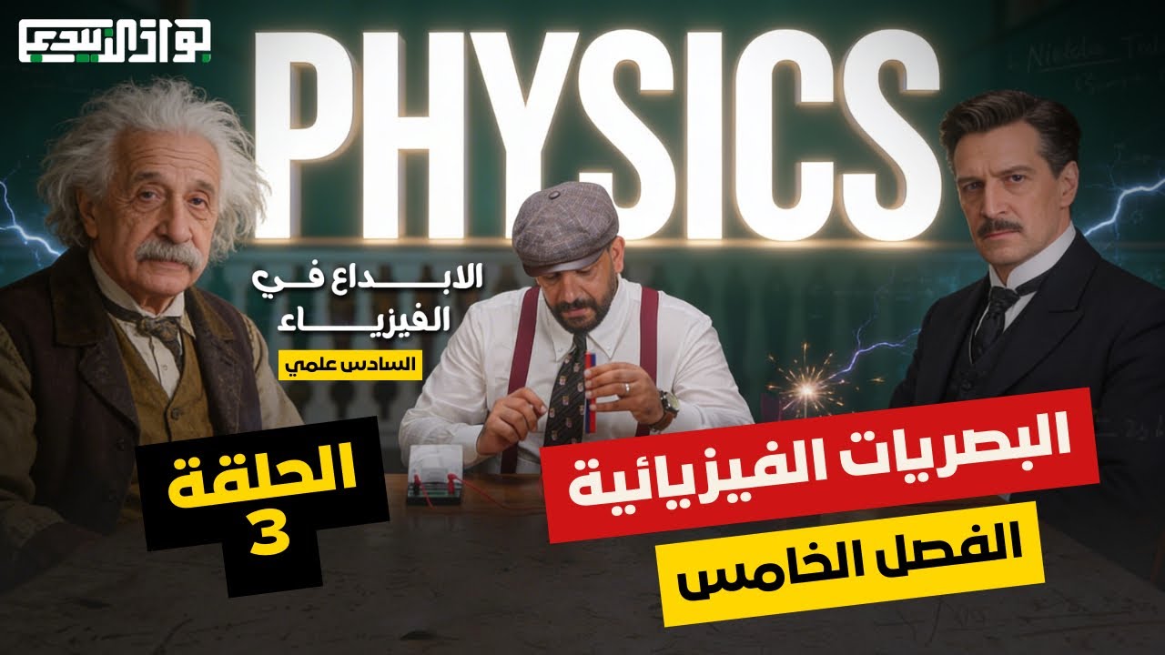 محاضرة 3 / فيزياء السادس العلمي / الفصل الخامس / تجربة شقي يونك / الاستاذ جواد الزبيدي 