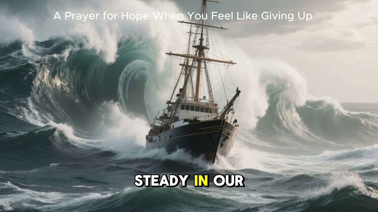 A Prayer for Hope When You Feel Like Giving Up #shorts