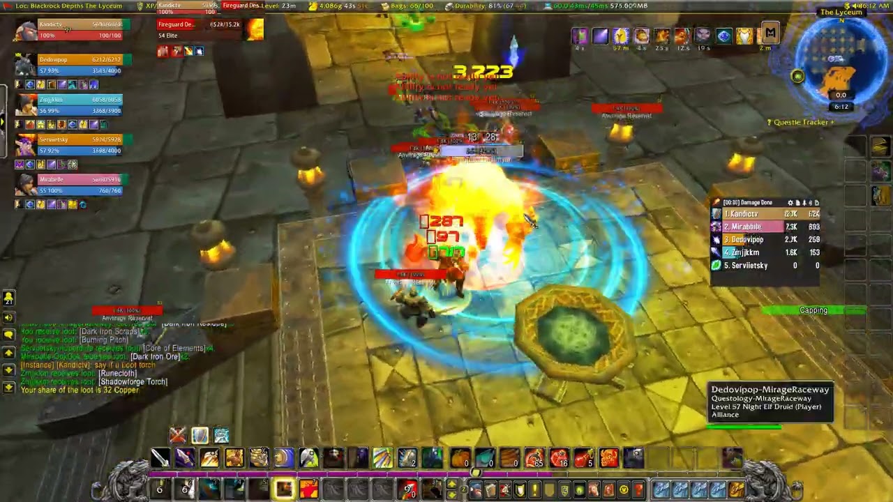 MOP - Level 54 - Tanking Blackrock Depths