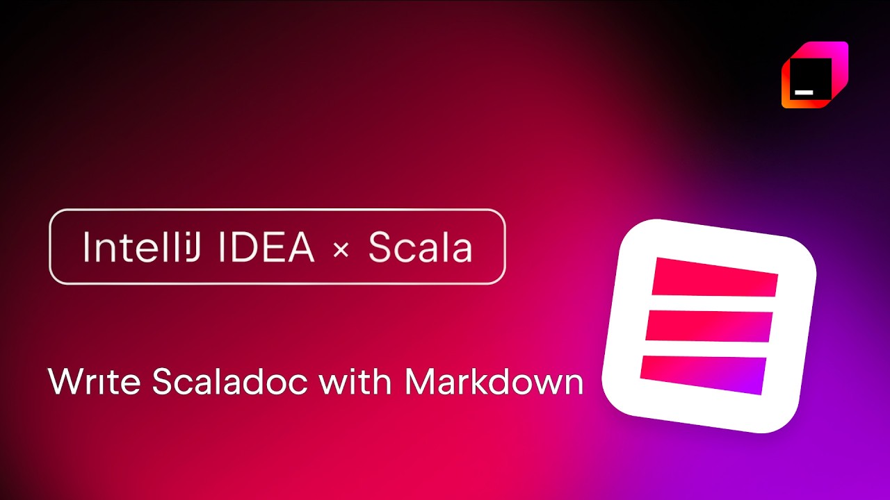 IntelliJ IDEA x Scala: Write Scaladoc with Markdown