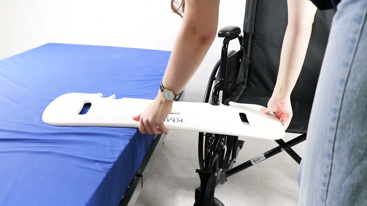 Sliding Transfer Board for Wheelchair | Tabla de Transferencia para Silla de Ruedas | KMINA