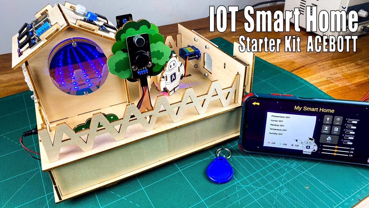 ACEBOTT IOT Smart Home Starter Kit assembly step by step #sritu_hobby #iot #diy