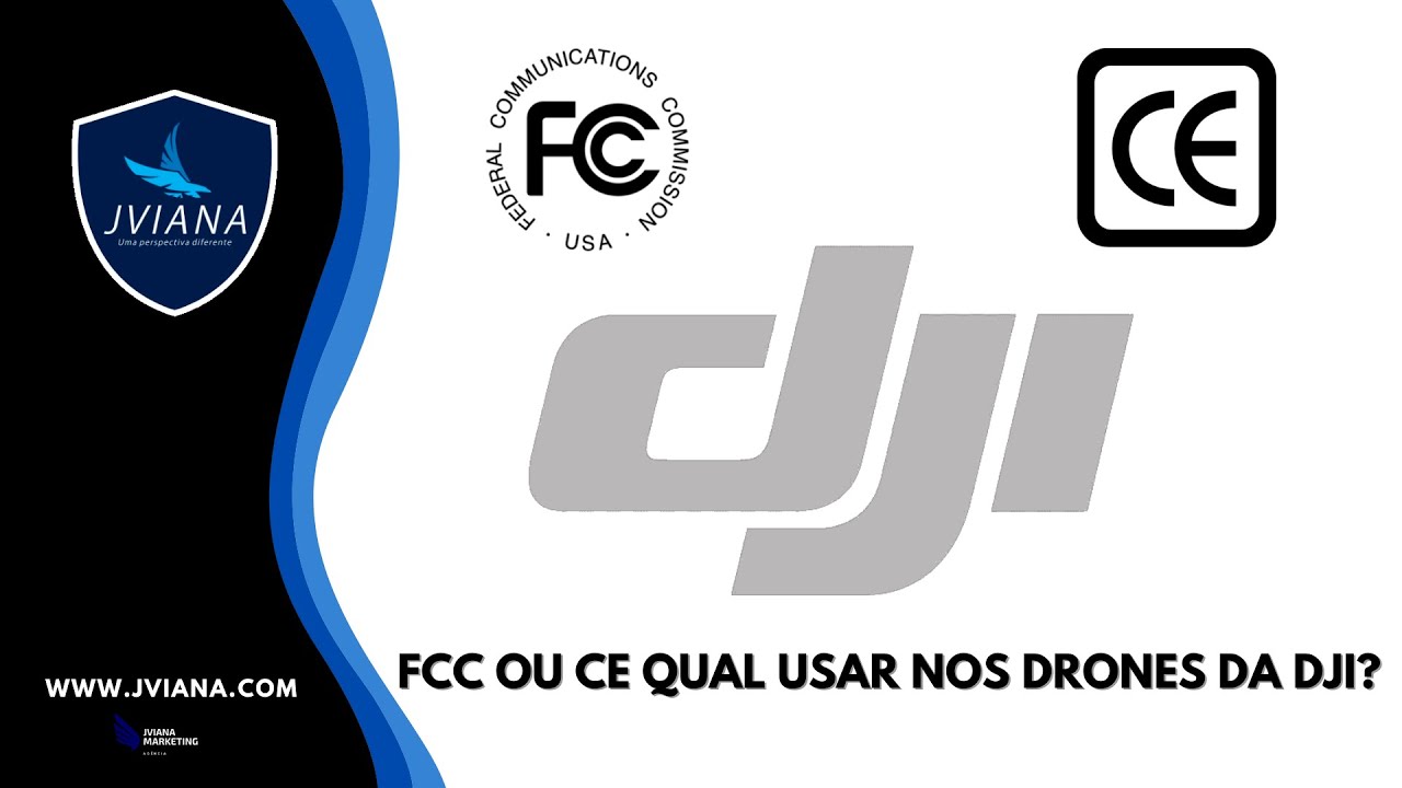 FCC e CE, afinal qual usar nos drones da DJI?