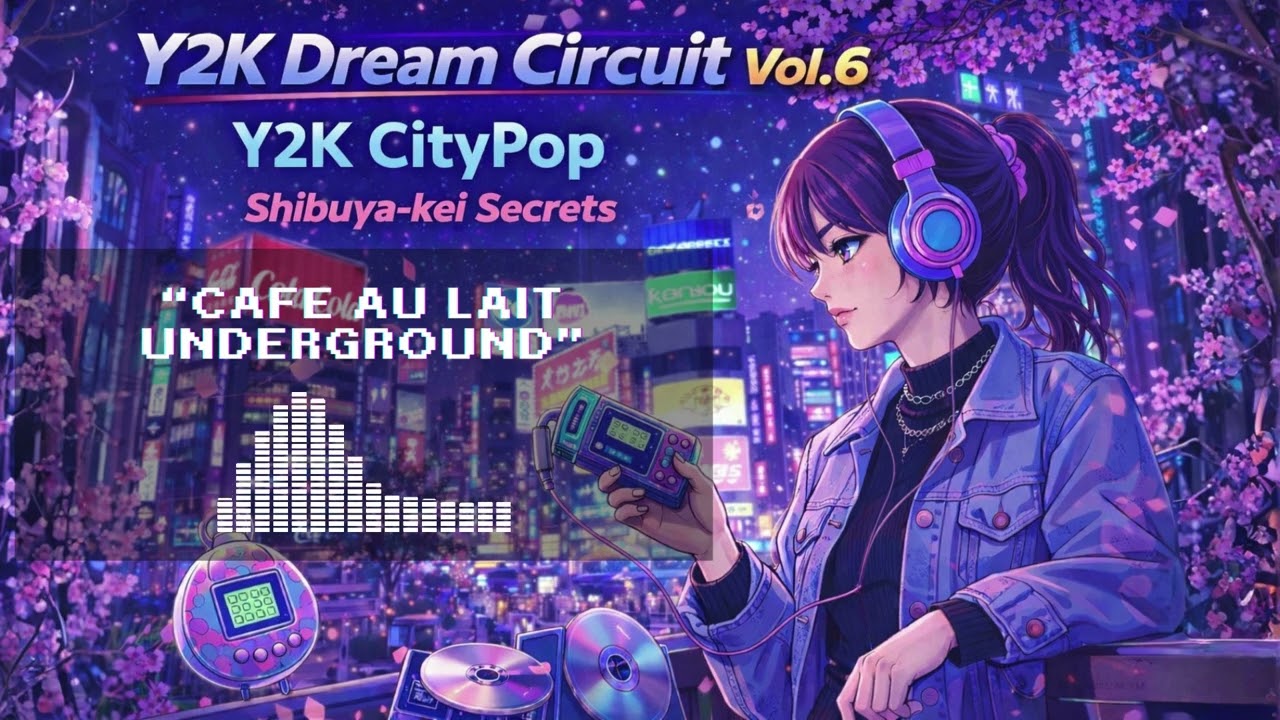 Y2K City Pop Mix Vol.6 | Shibuya-kei, Tokyo Lo-fi, 2000s Aesthetic