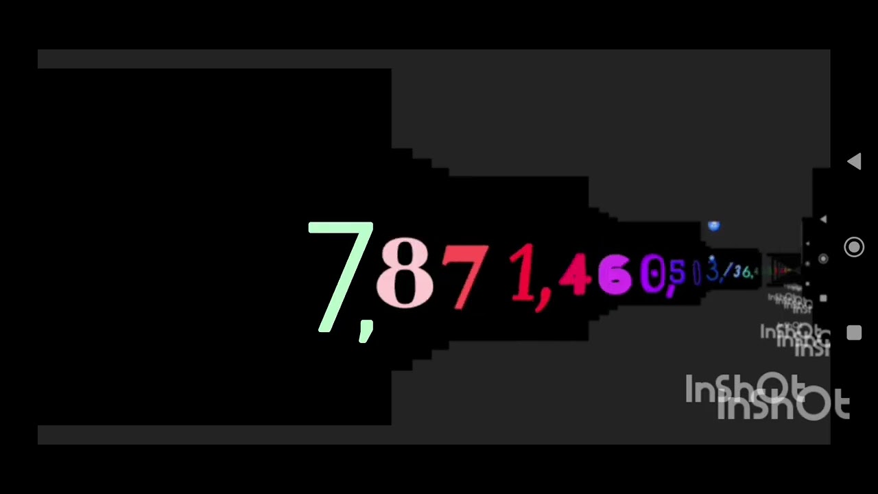 One to one duodecillion / numbers with sound