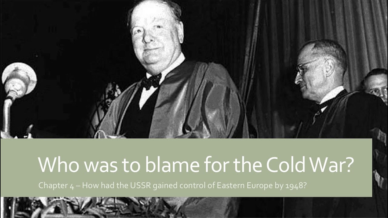Who was to blame for the Cold War?