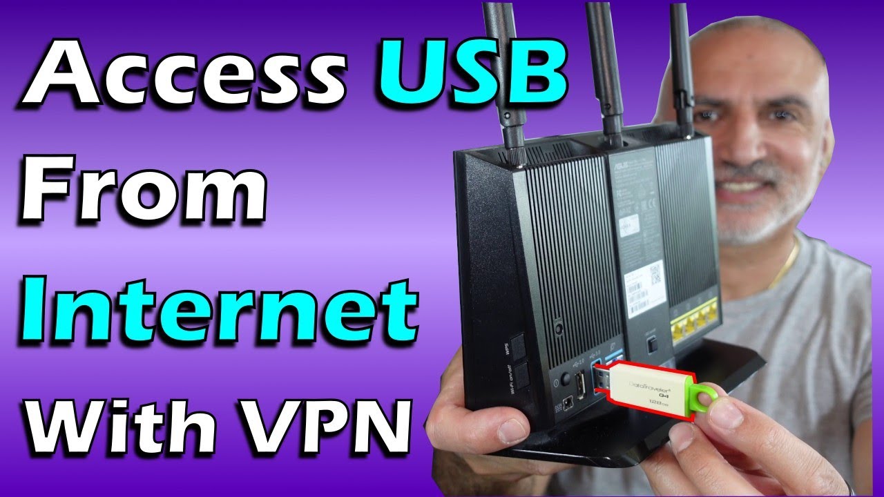 How to access USB drive on router from the Internet with VPN OpenVPN and USB sharing