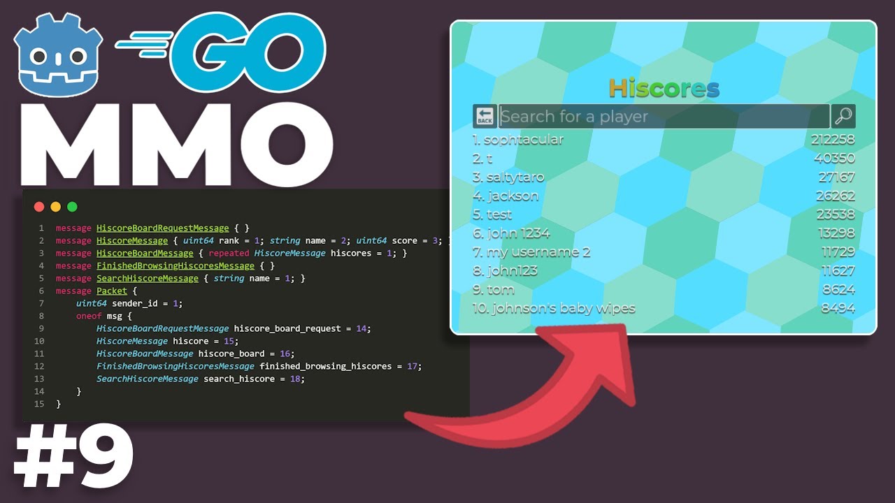 Make an MMO with Godot 4 + Golang: Online leaderboard