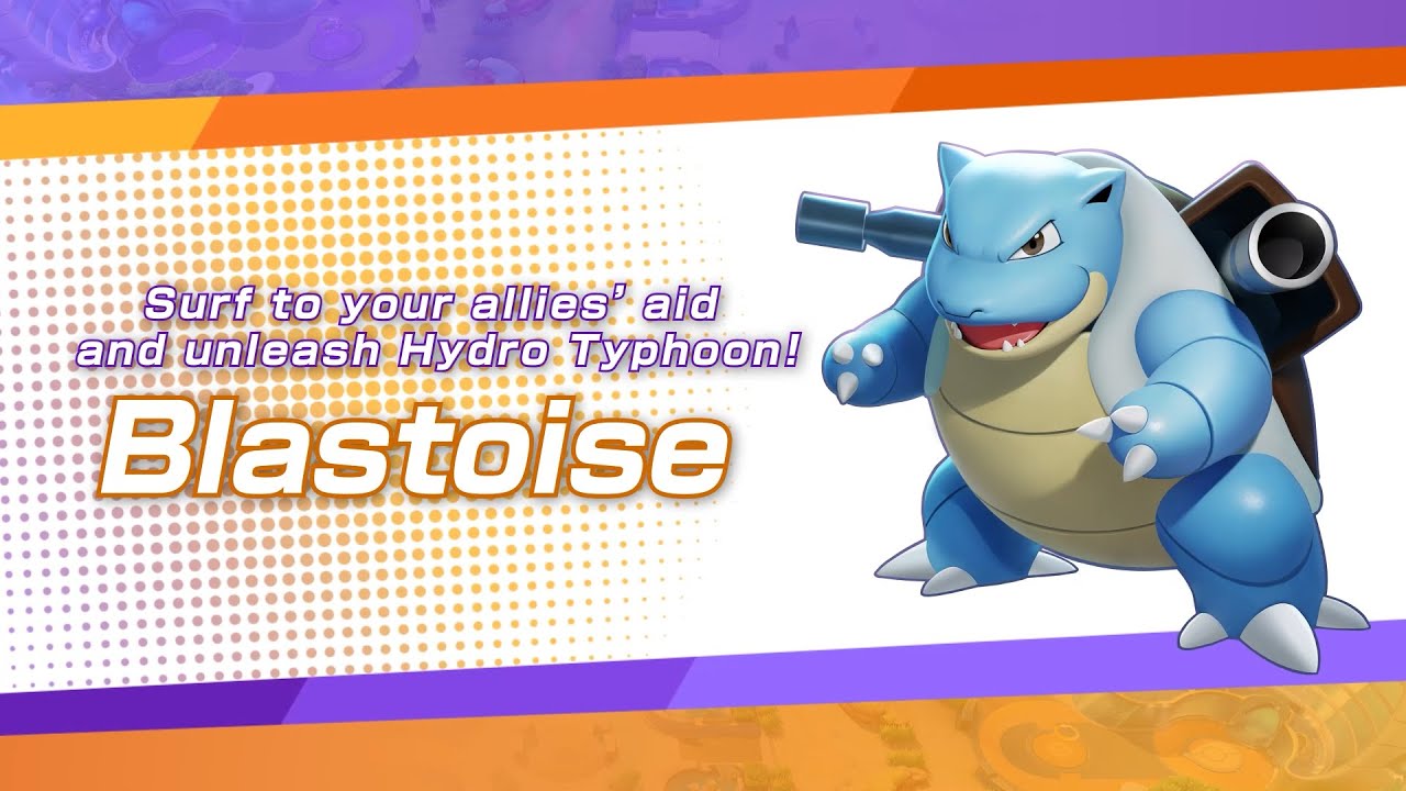 Blastoise Character Spotlight | Pok&eacute;mon UNITE