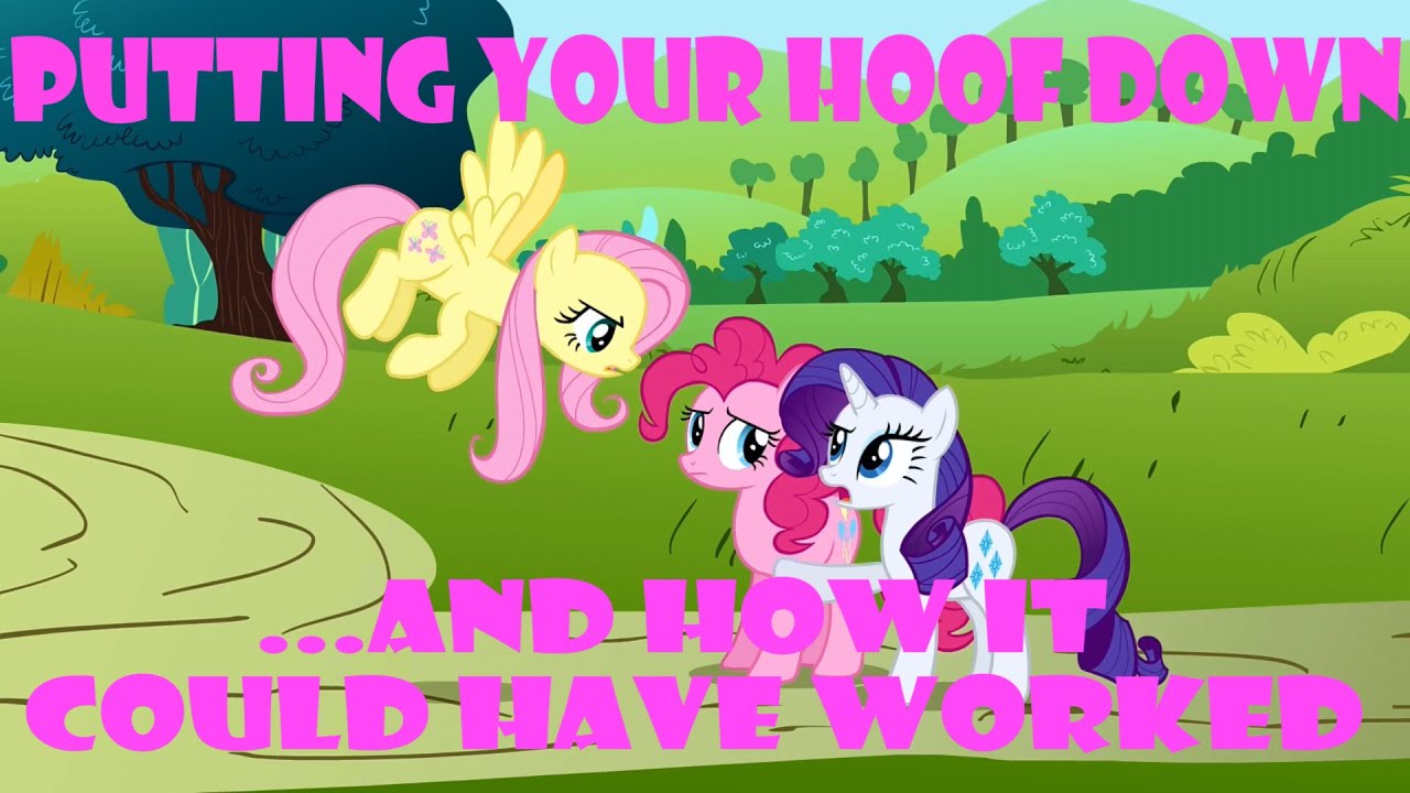 Putting Your Hoof Down...and How it Could Have Worked