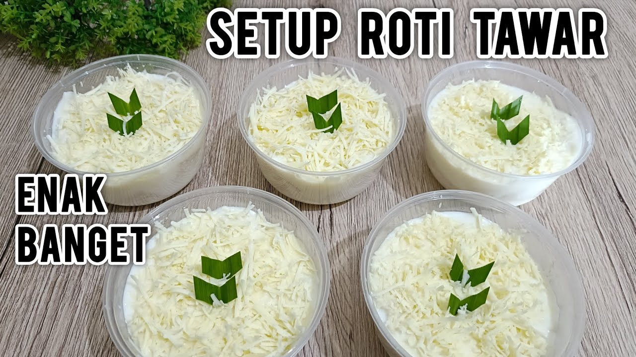 RESEP SETUP ROTI TAWAR KEJU CARA BIKINNYA MUDAH BANGET