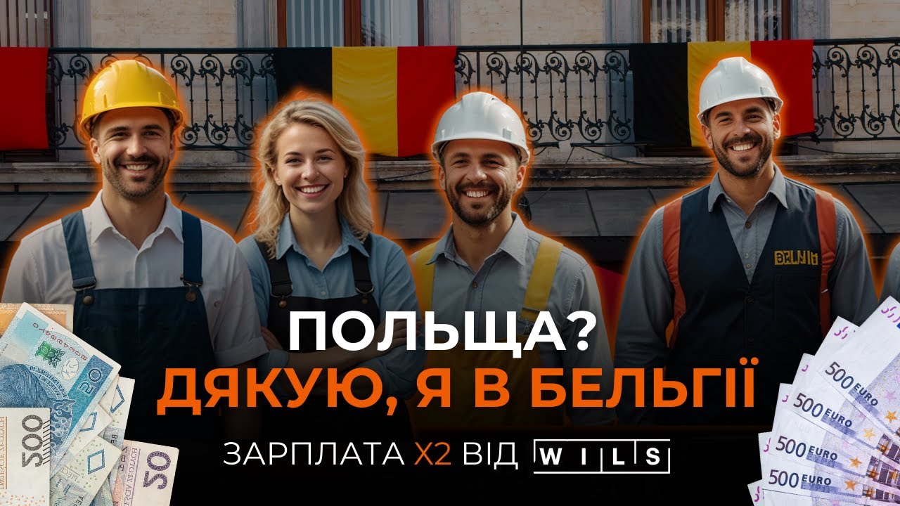 Бельгия – страна для больших зарплат в 2025! 🇧🇪