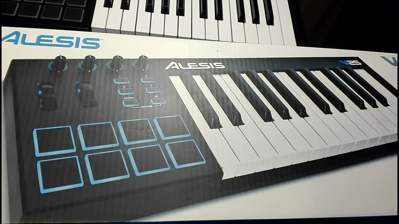 klawiatury midi 25 część 4 - ALESIS V25