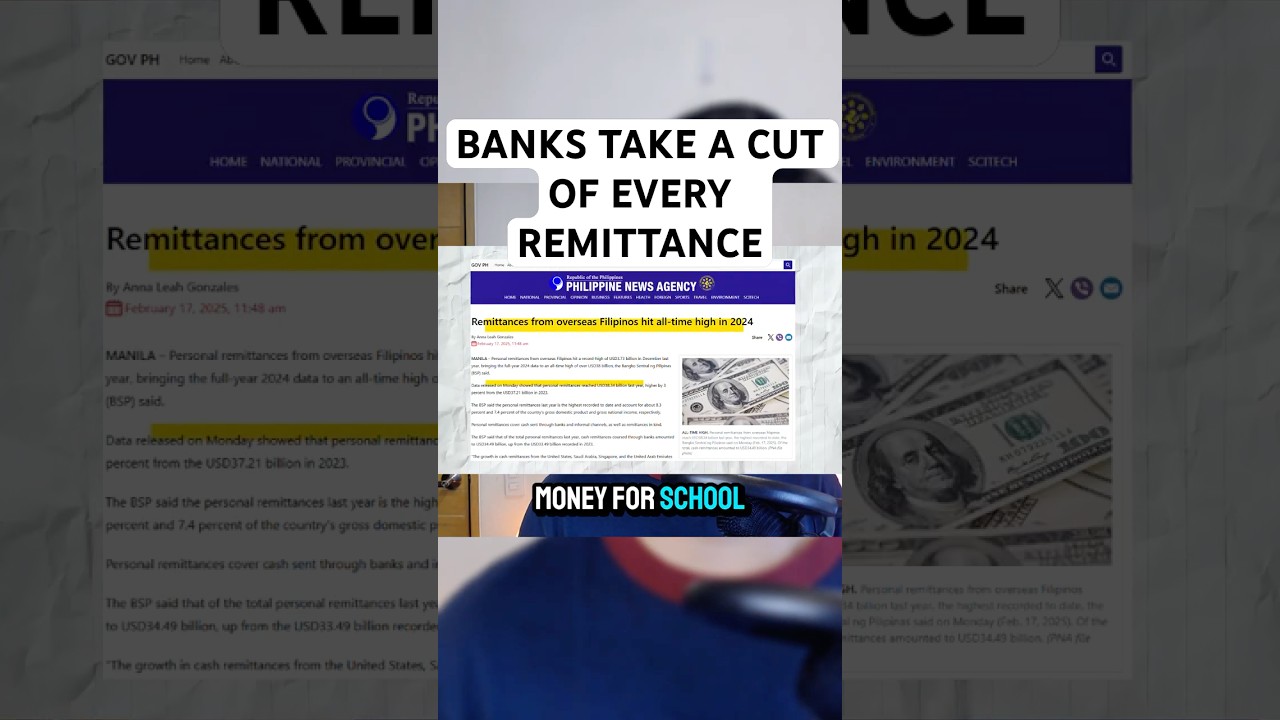 OFW Remittance Fees: Where Does Your Money Actually Go? #cryptoforbeginners #cryptophilippines