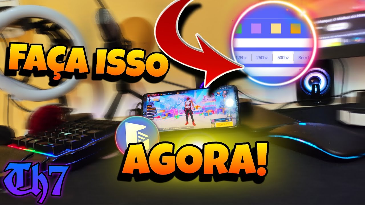 COMO FAZER A MIRA PARAR DE TREMER NO GG MOUSE PRO 2026
