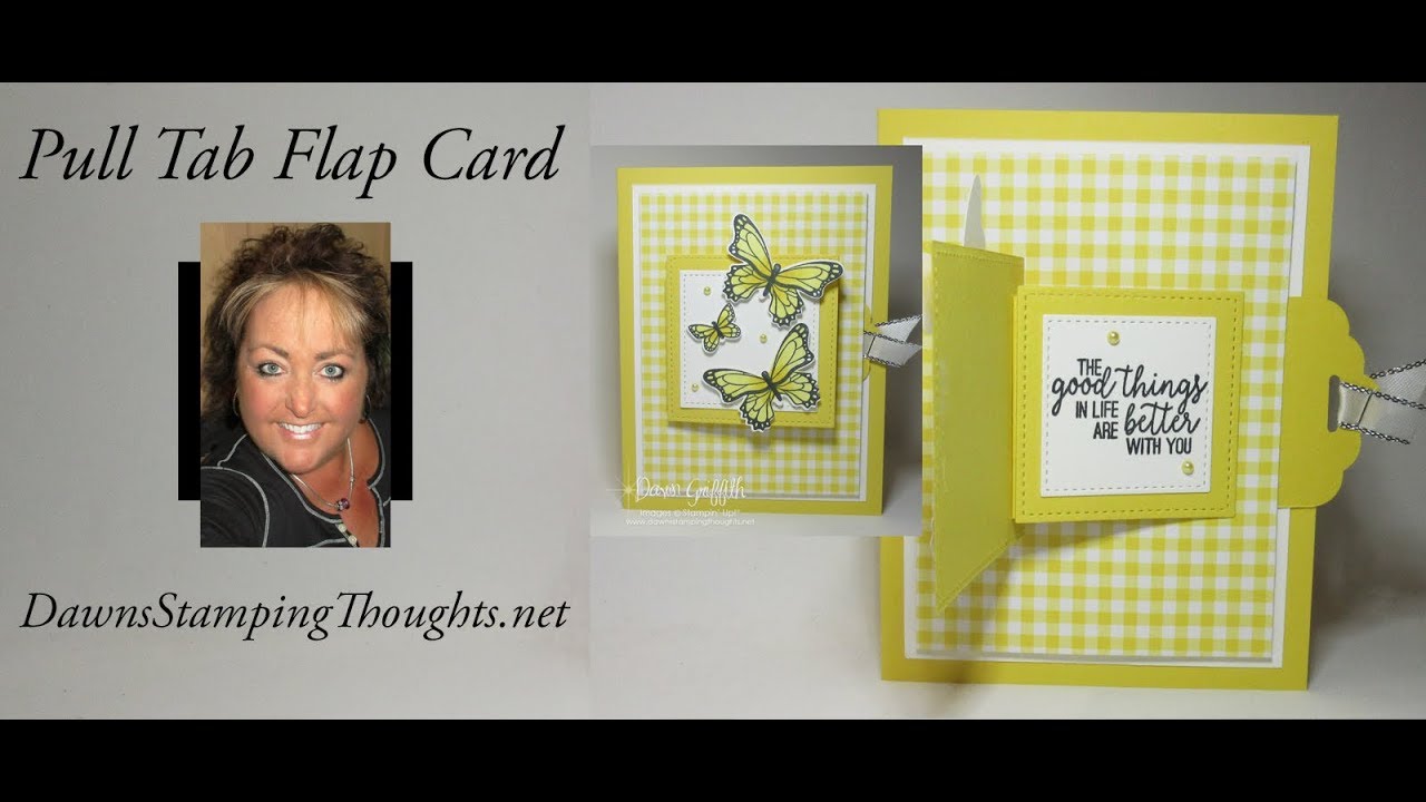 Pull Tab Flap Card