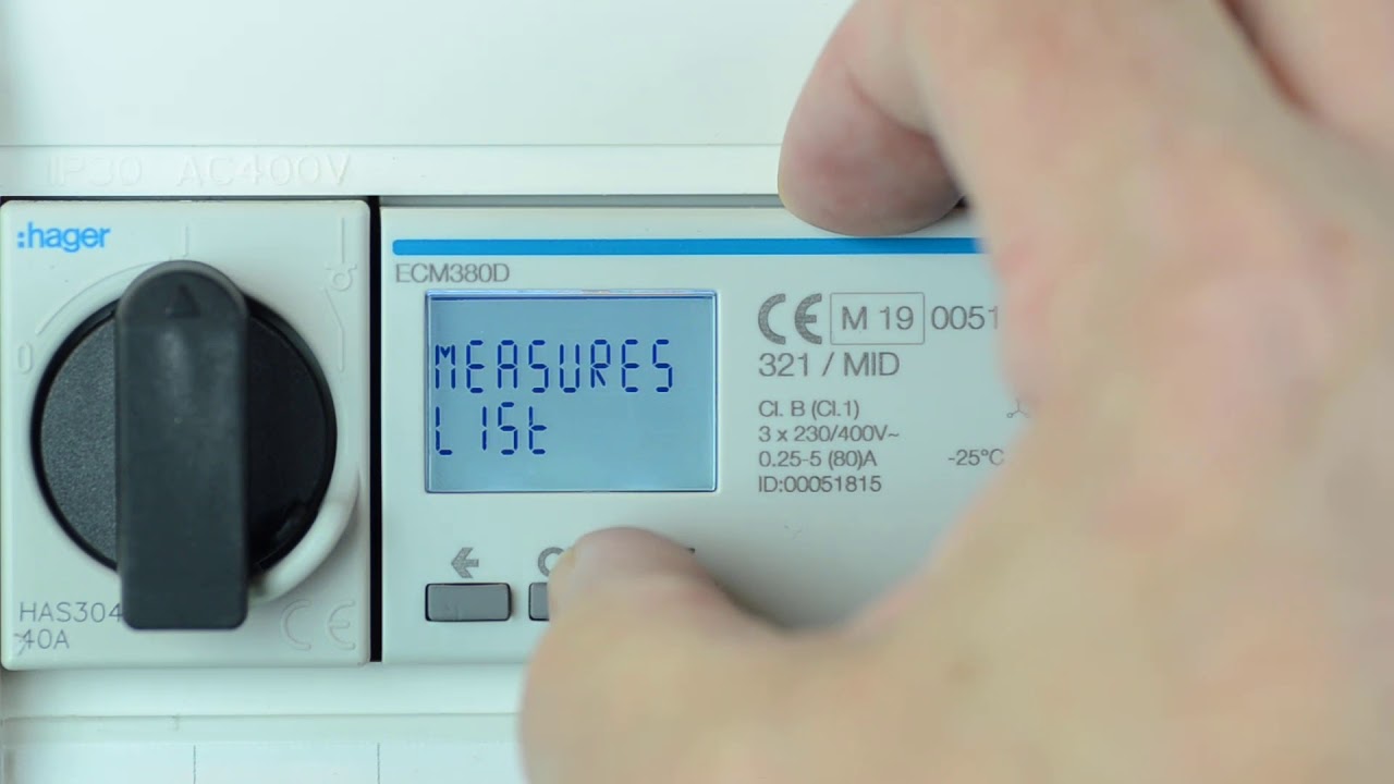 How to - Nya energimätare från Hager