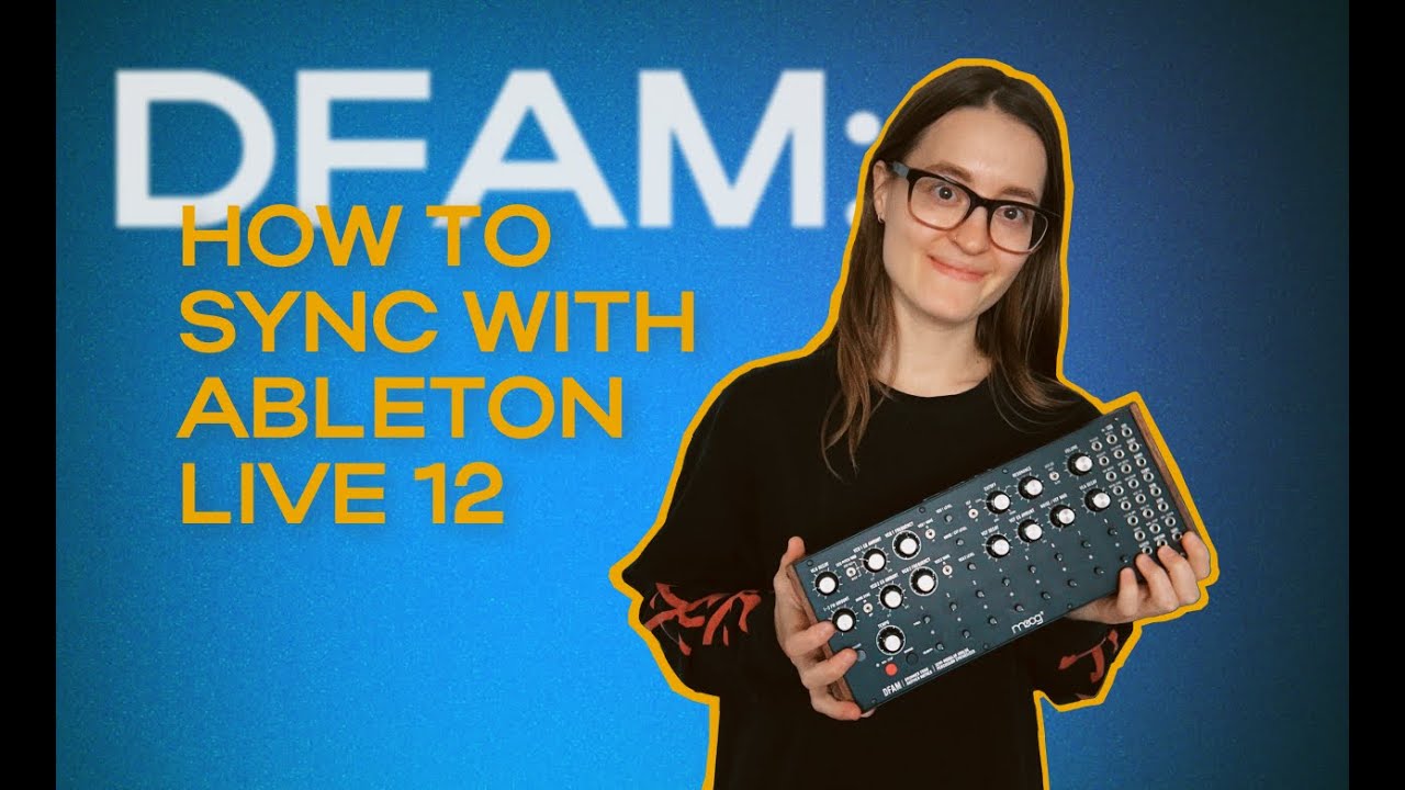 DFAM: How to Sync with Ableton Live 12