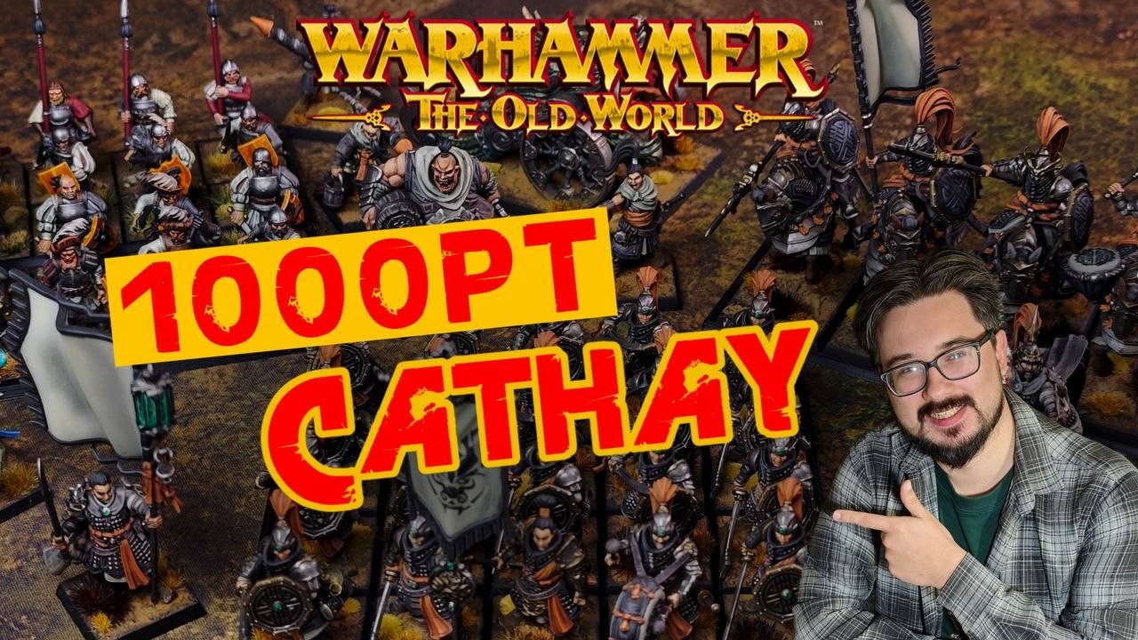 My New Grand Cathay 1000pt Tournament Army List | Warhammer: The Old World