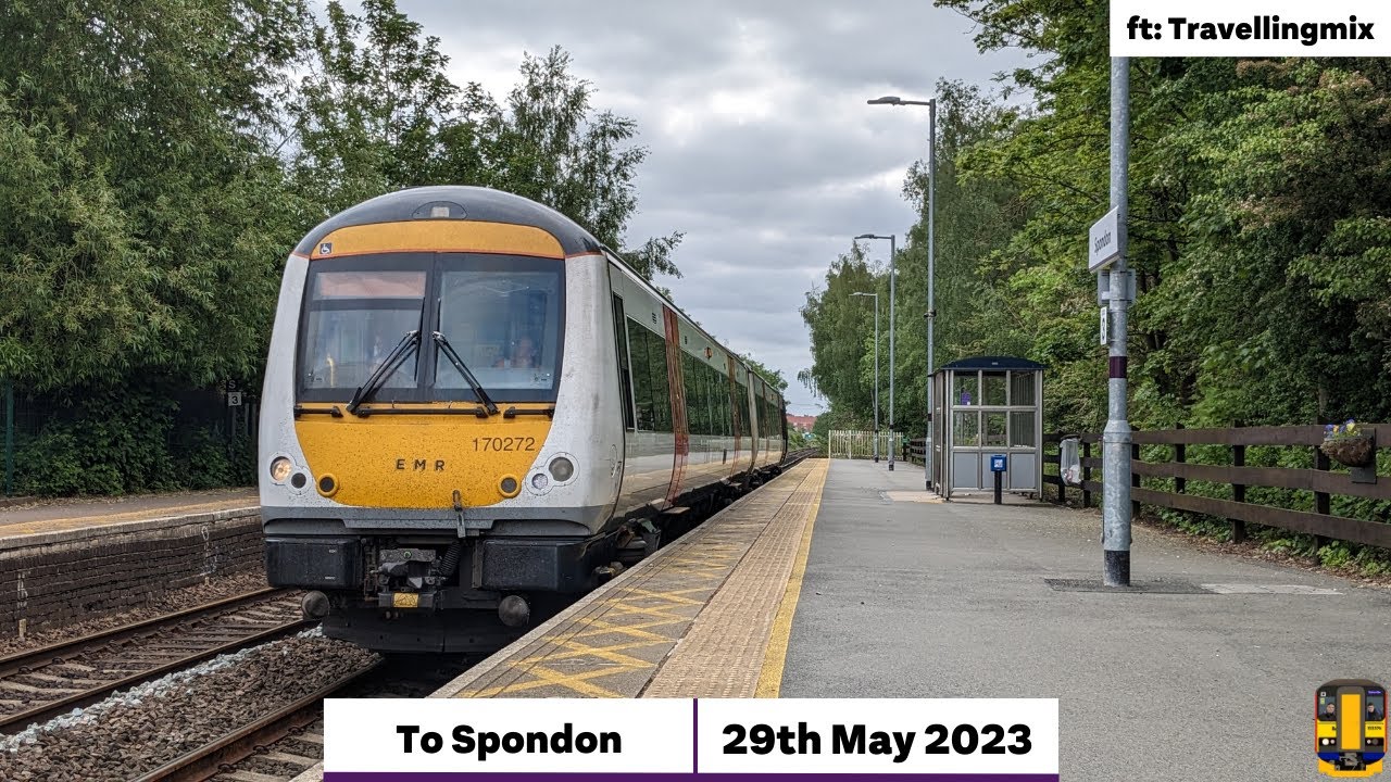 Travelling to Spondon (29/05/2023)