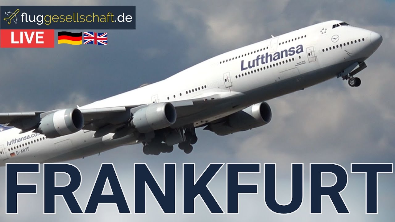 🔵 Planespotting LIVE: Frankfurt Airport  | Mittwoch 10.7.2024 #livestream