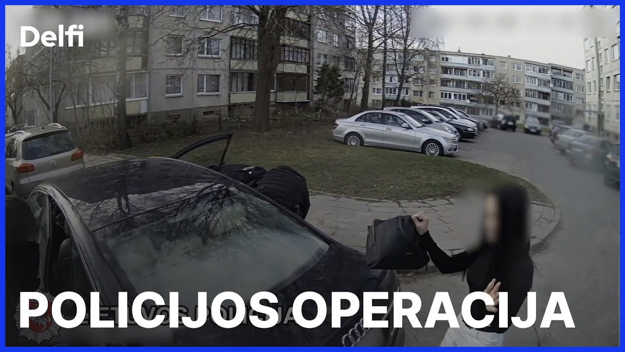 Nufilmuota policijos operacija Vilniuje – pareigūnai sulaikė narkotikų platintojus