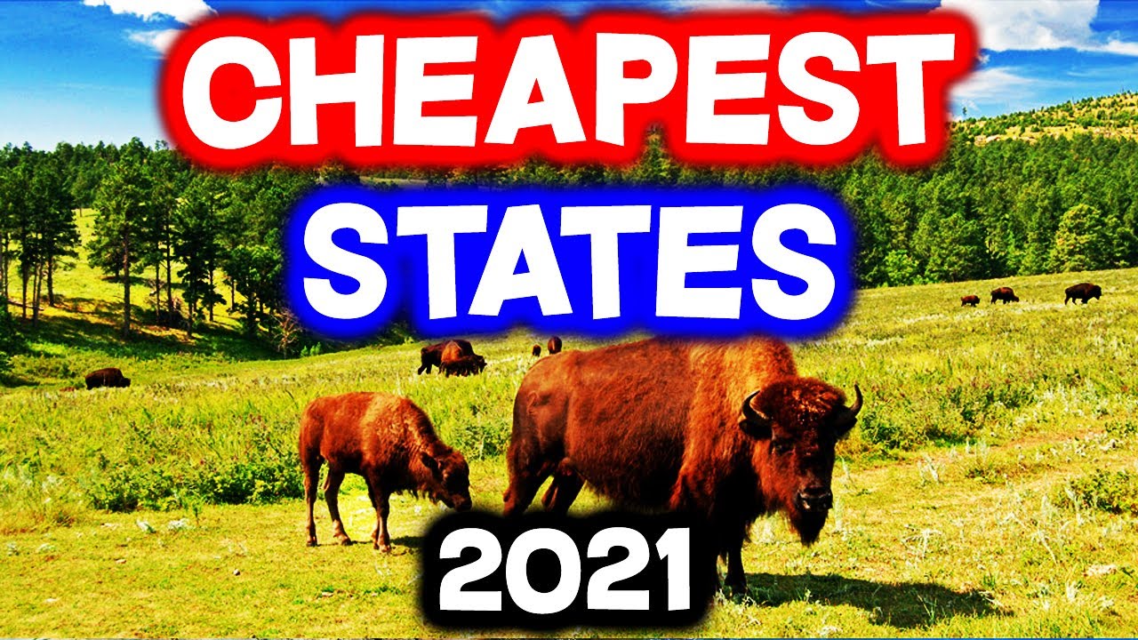 Top 10 CHEAPEST STATES to Live in America