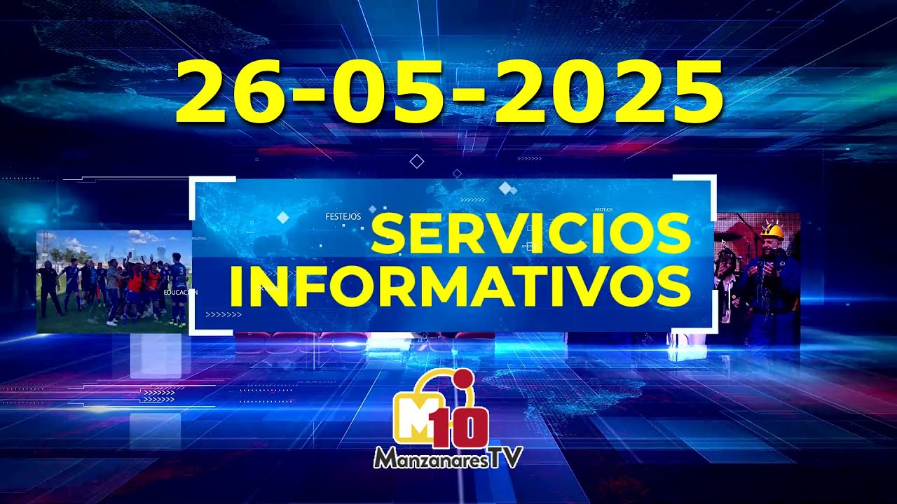 Informativos M10TV -  Lunes 26 de mayo de 2025