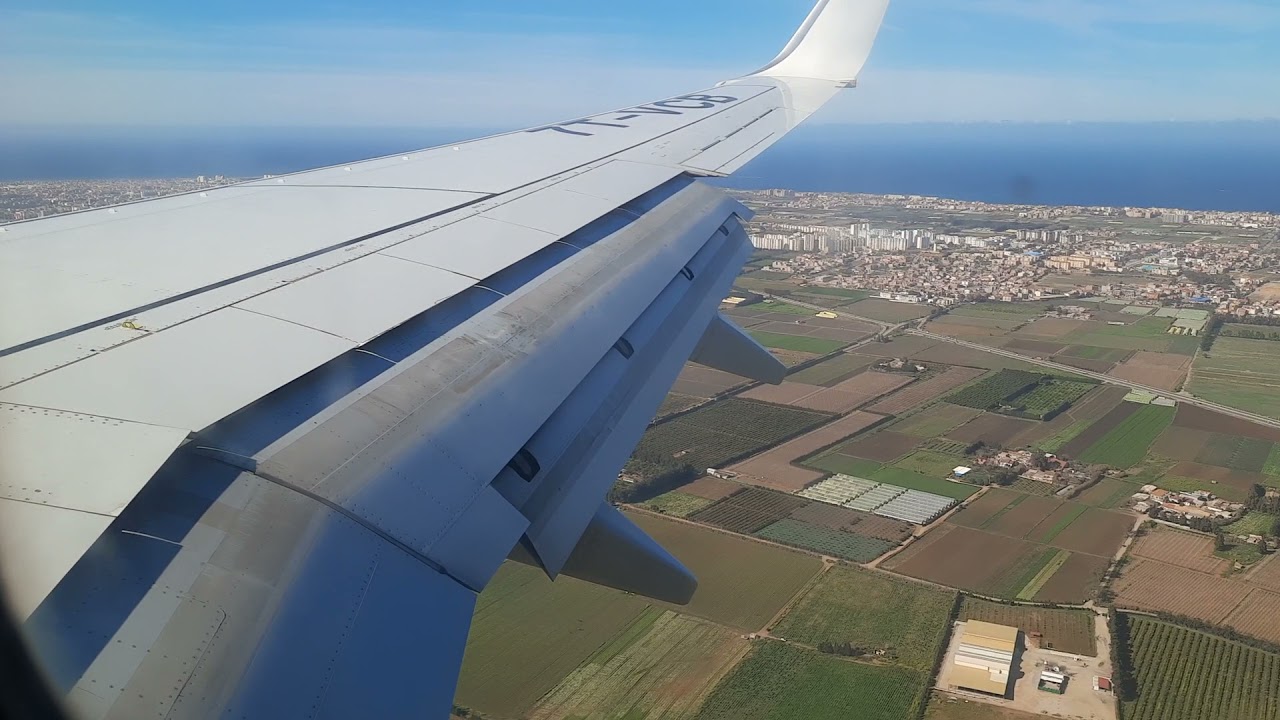 atterissage sur l'aeroport Houari Boumediene Alger