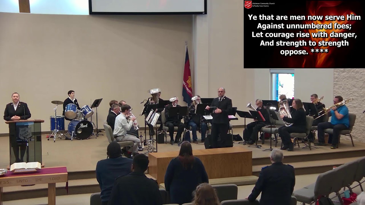Salvation Army Kitchener Community Church - Sunday Service January 25, 2026