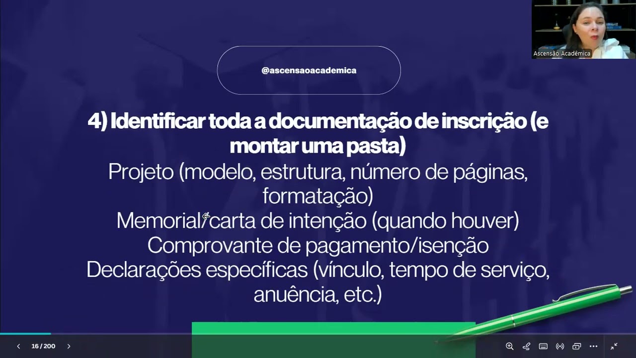 POR ONDE COMEÇAR A PREPARAÇÃO PARA O MESTRADO