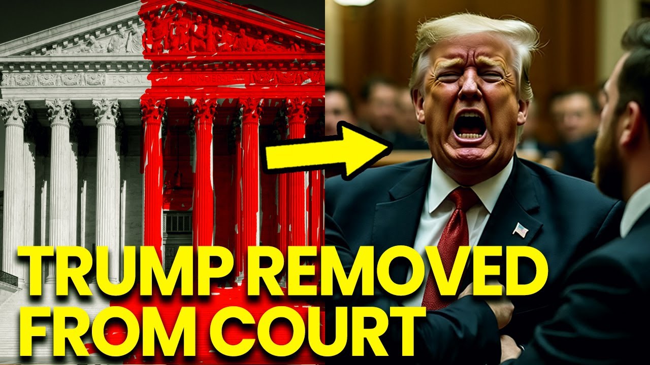 Trump INSTANTLY Removed from Courtroom after LOSING IT