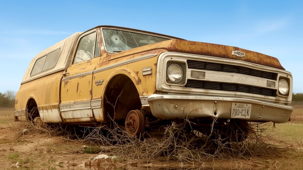 ABANDONED 1970 Chevy C10 - Will It Run After Decades? | Turnin Rust