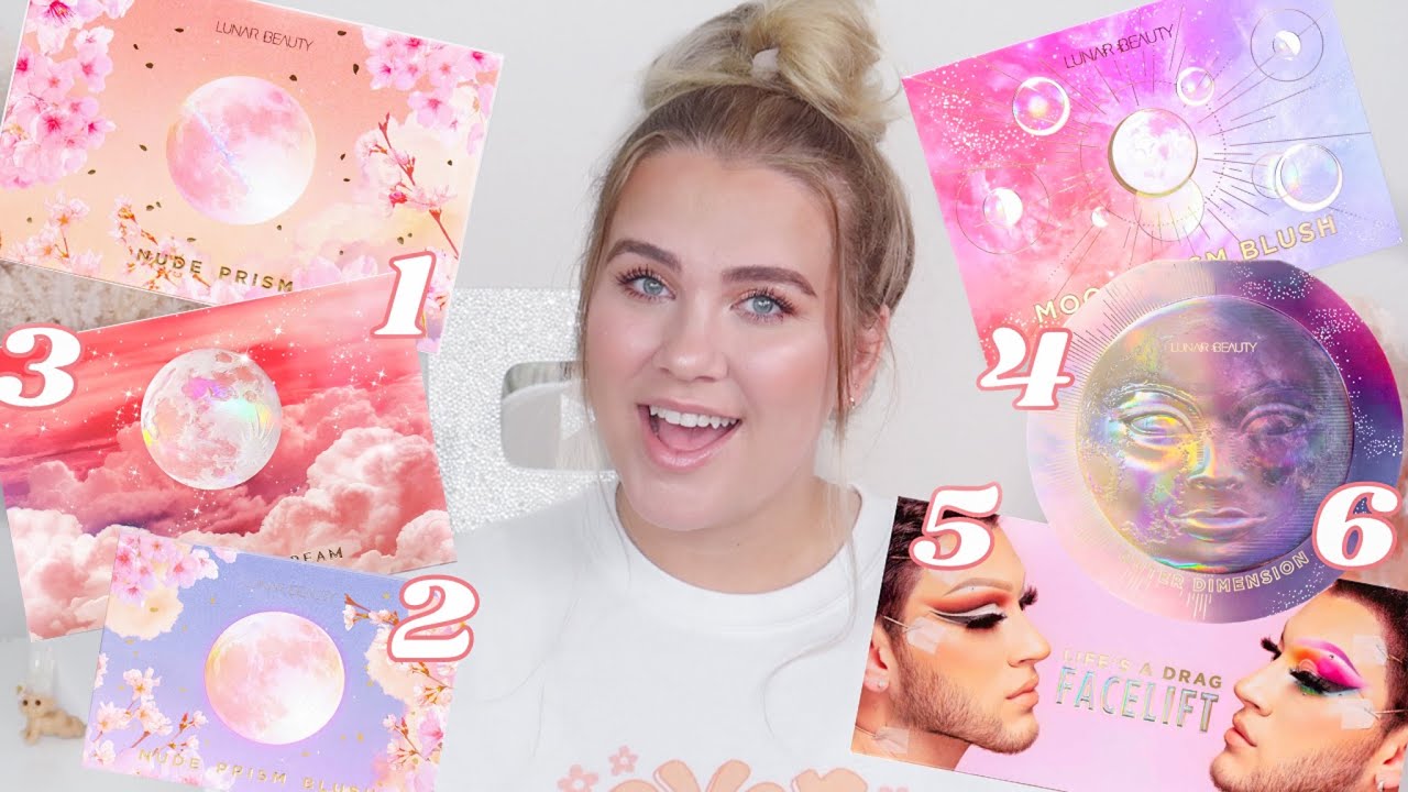 RANKING EVERY LUNAR BEAUTY PALETTE! | Paige Koren