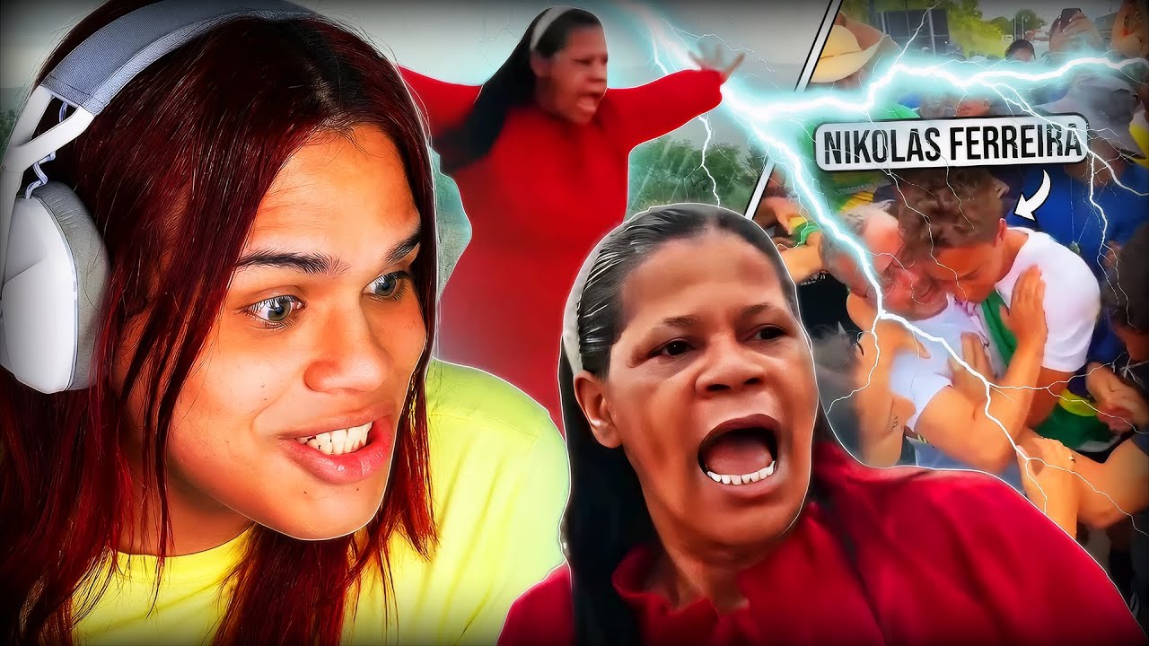 EVANGÉLICA de ESQUERDA CONJURA RAIO CONTRA MANIFESTAÇÃO de Nikolas Ferreira e DEUS ATENDE!