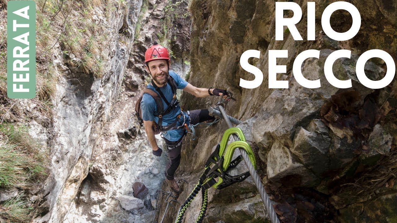 FERRATA RIO SECCO 🧗ADRENALINA PURA TRA CANYON E CASCATE!