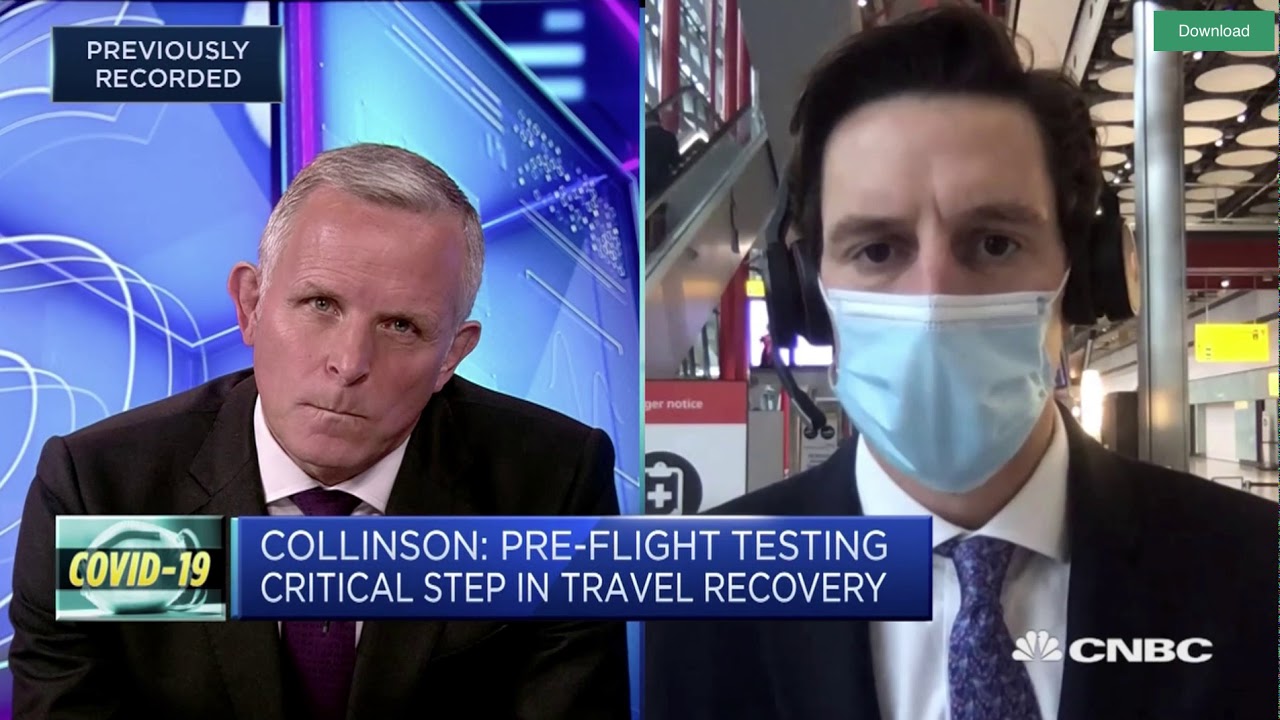 CNBC: David Evans, Collinson CEO on CommonPass