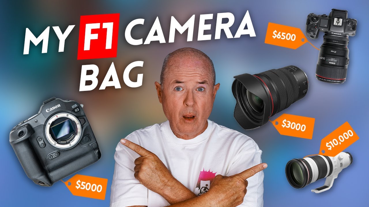 My $60k F1 Camera Bag!