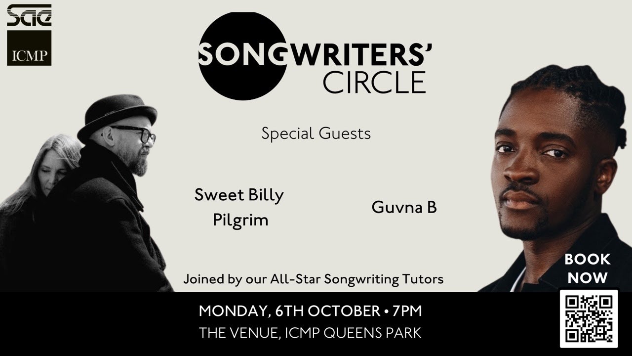 October Songwriters' Circle -Tutor Special with Guvna B and Sweet Billy Pilgrim