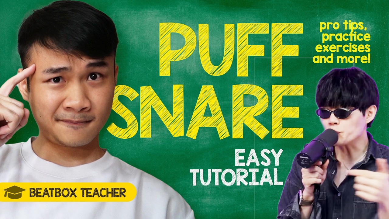 Малый барабан Puff (PF) — как играть на битбоксе (ЛЕГКОЕ УЧЕБНОЕ РУКОВОДСТВО) от преподавателя би...