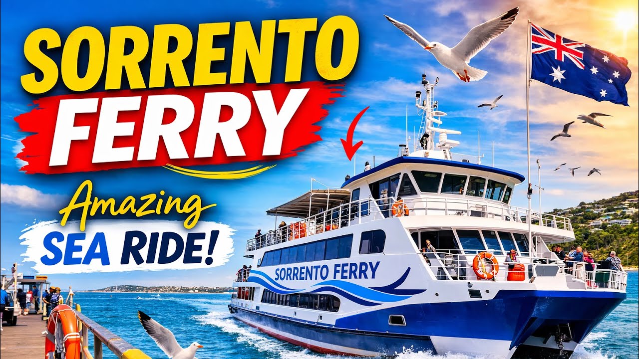 Sorrento Ferry Adventure | Amazing Sea Views from Melbourne 🌊