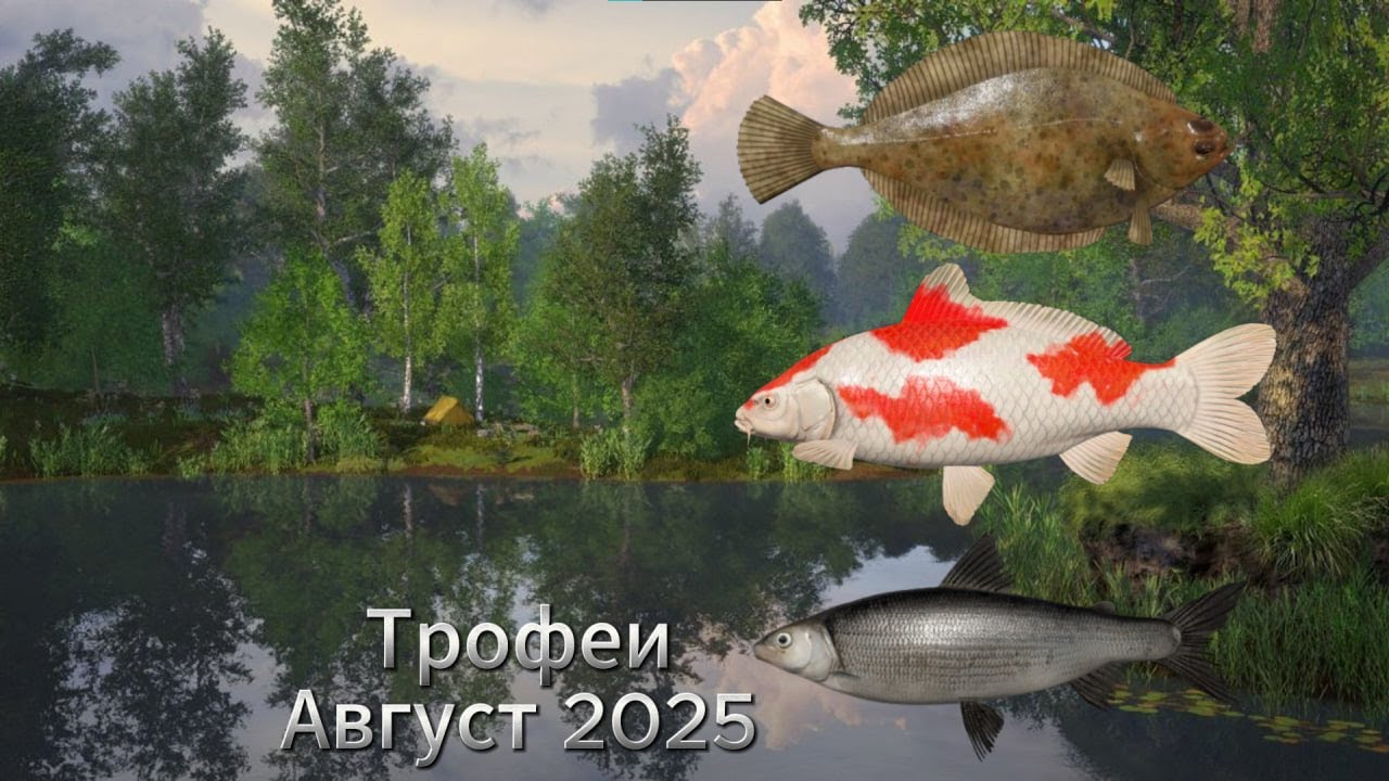 Трофеи Август 2025 | Русская рыбалка 4
