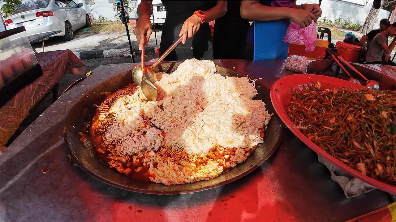 Bazar Ramadan Bayan Lepas Pulau Pinang 2025 | Longest Bazaar Ramadhan | Malaysia Street Food #food