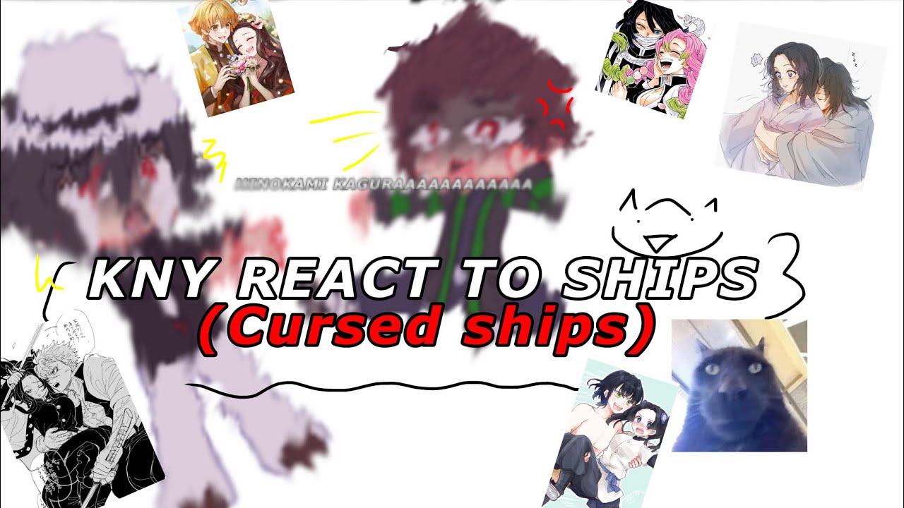 [💜] - KNY REACT TO SHIPS - CURSED SHIPS - Tanjiro was traumatized 😭 | COMMENT DARES￼ |