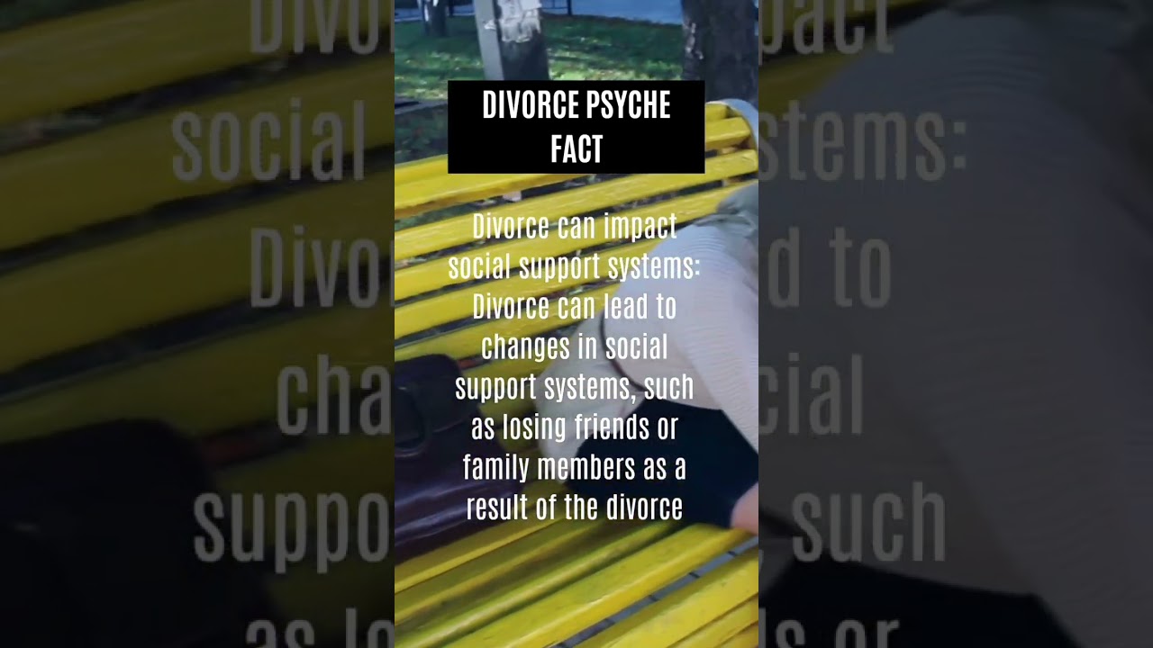 Psychology Facts on Divorce 