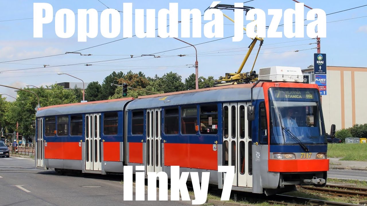 DPB┃Popoludná jazda linky 7 v úseku Hlavná stanica - Stn. Vinohrady┃5. 10. 2021