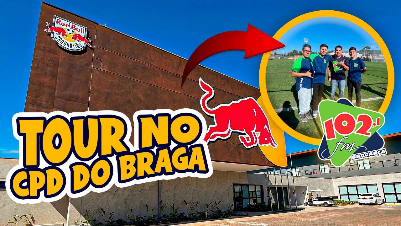 TOUR NO CPD DO RED BULL BRAGANTINO (IMAGENS EXCLUSIVAS) | 102 FM TODO MUNDO OUVE