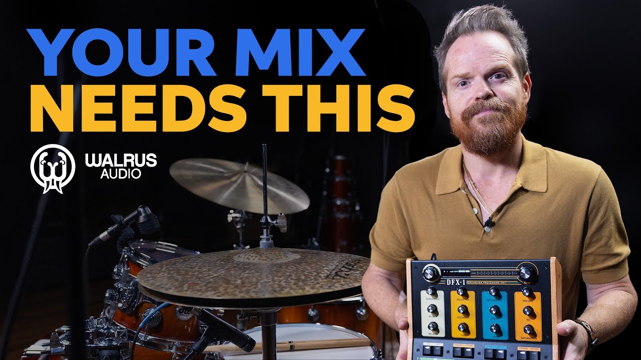 A Pedalboard for Drummers?! Walrus Audio DFX-1 Demo ft. Aaron Sterling
