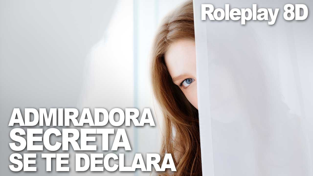 tu ADMIRADORA SECRETA se te declara | Roleplay 8D | Best ASMR Ever