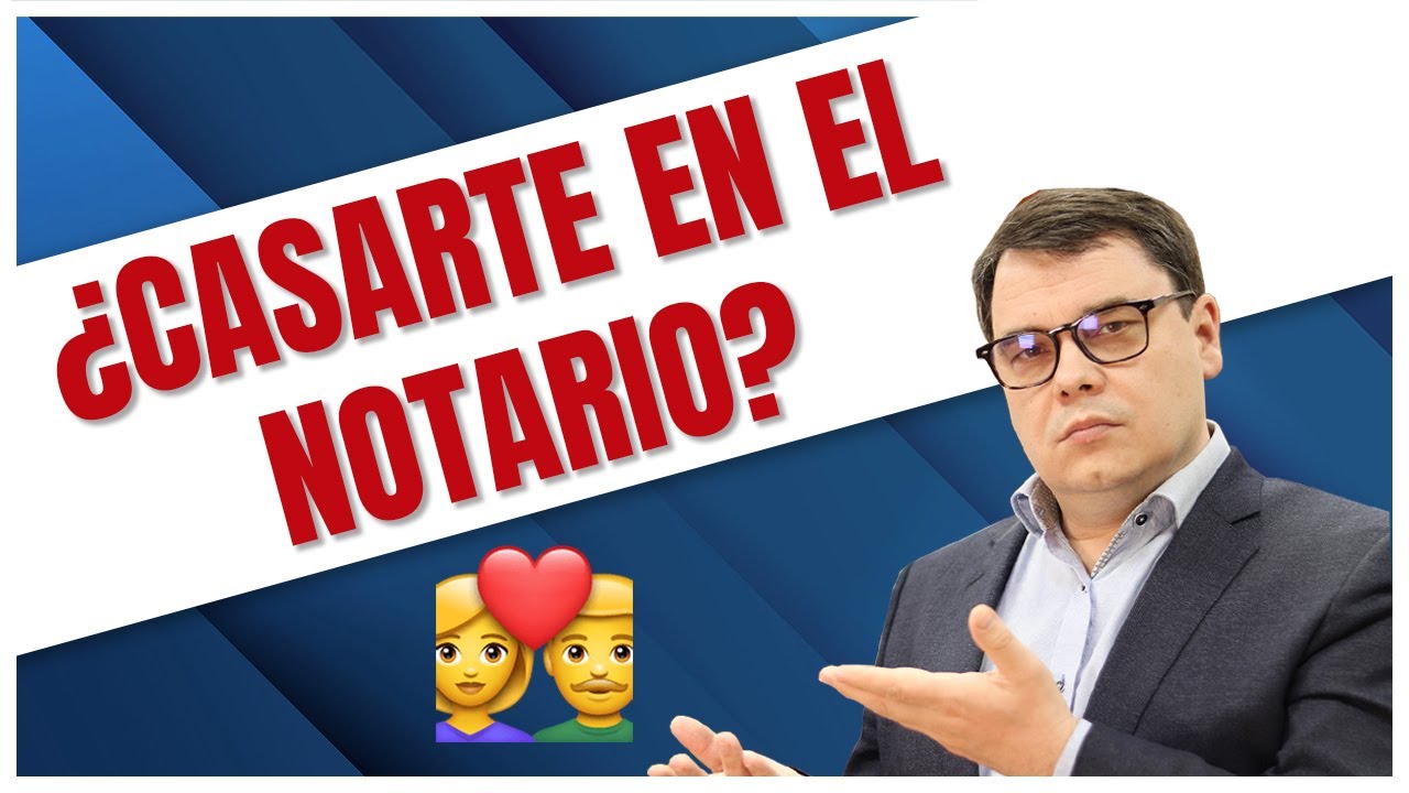 Matrimonio ante Notario Para Extranjeros en España 💍